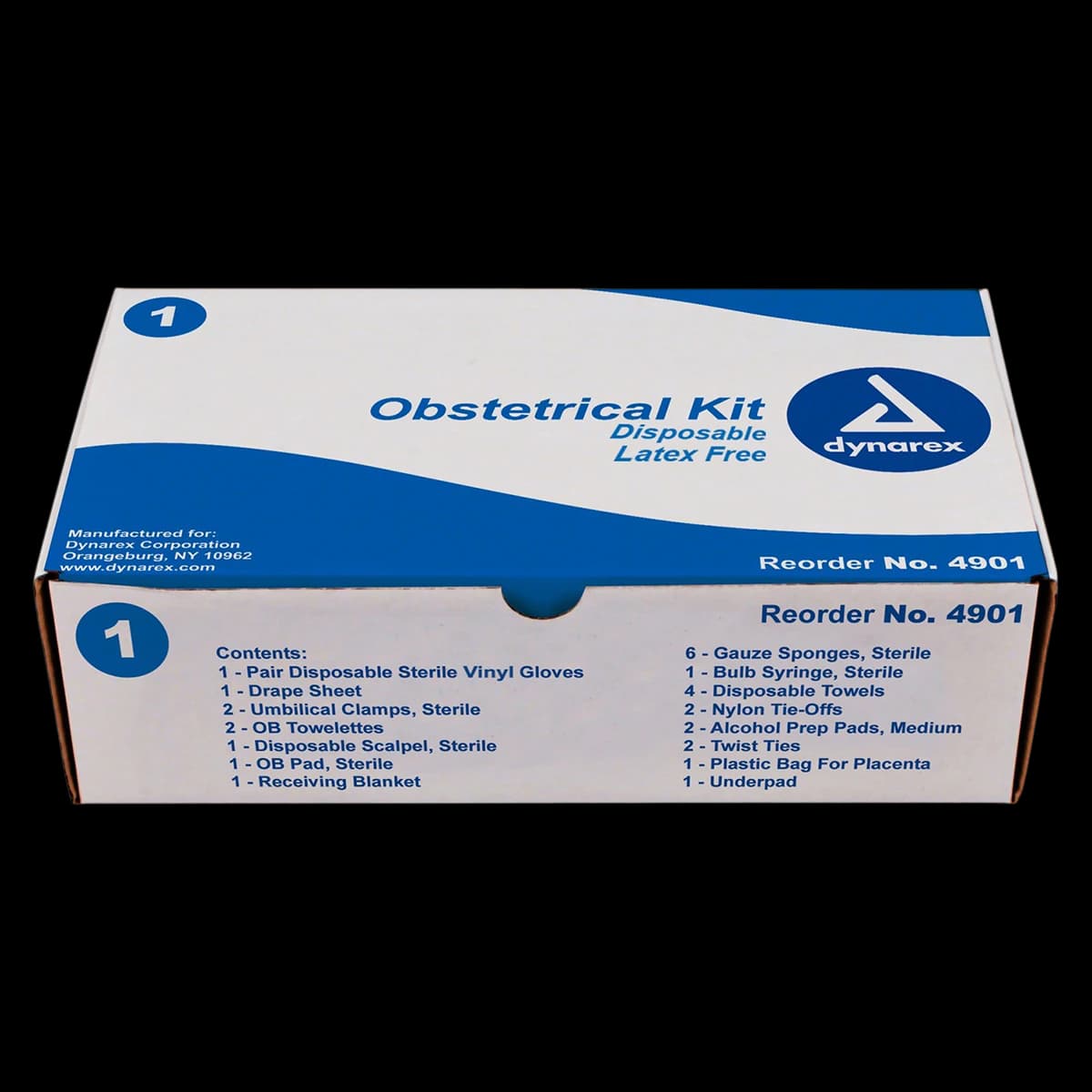 Dynarex Obstetrical Kit, Disposable, Sterile - Obstetrical Kit Disposable - Image 1