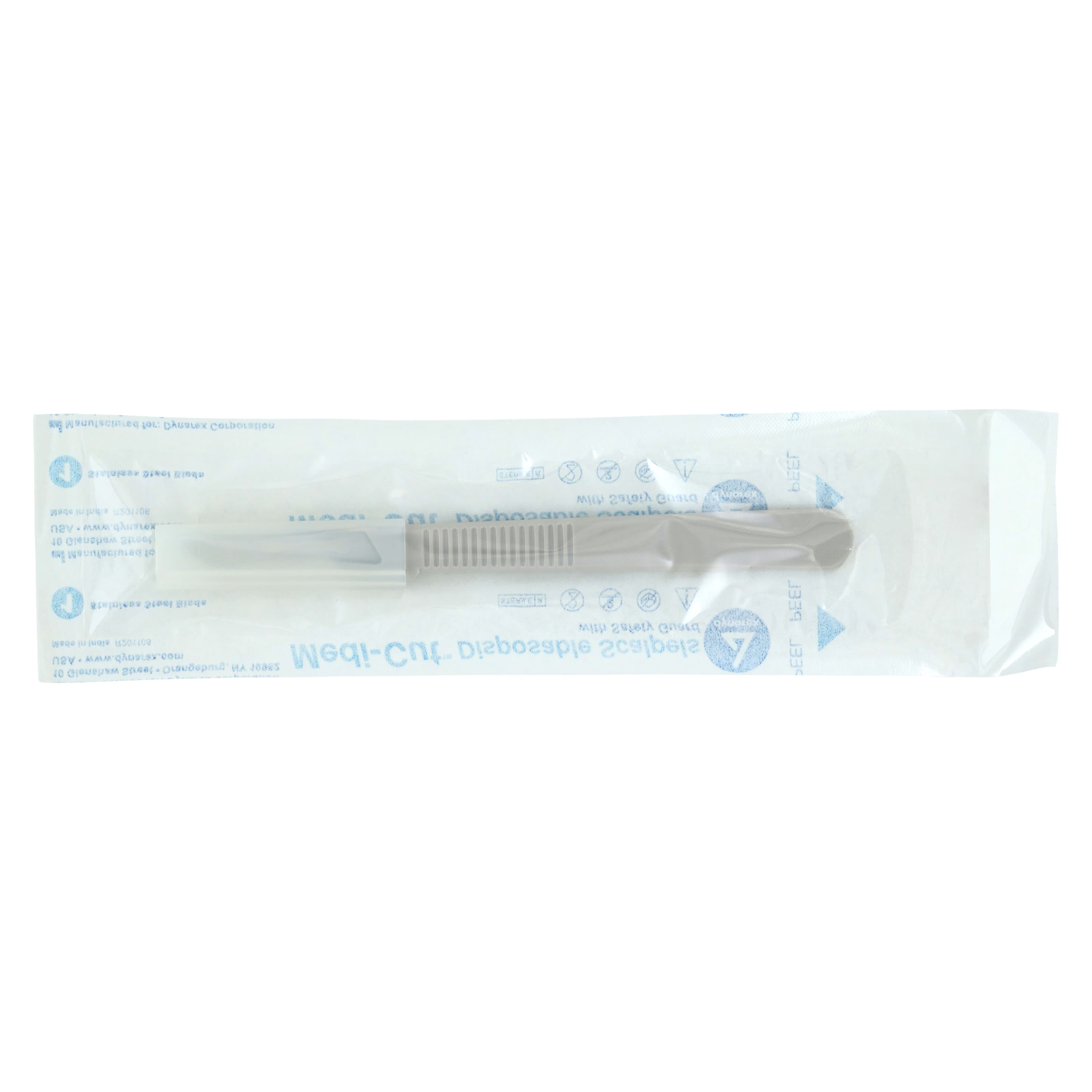 Dynarex Medicut Disposable Sterile Scalpels, #10 Blade, 10 per Box, #4110 thumbnail 2