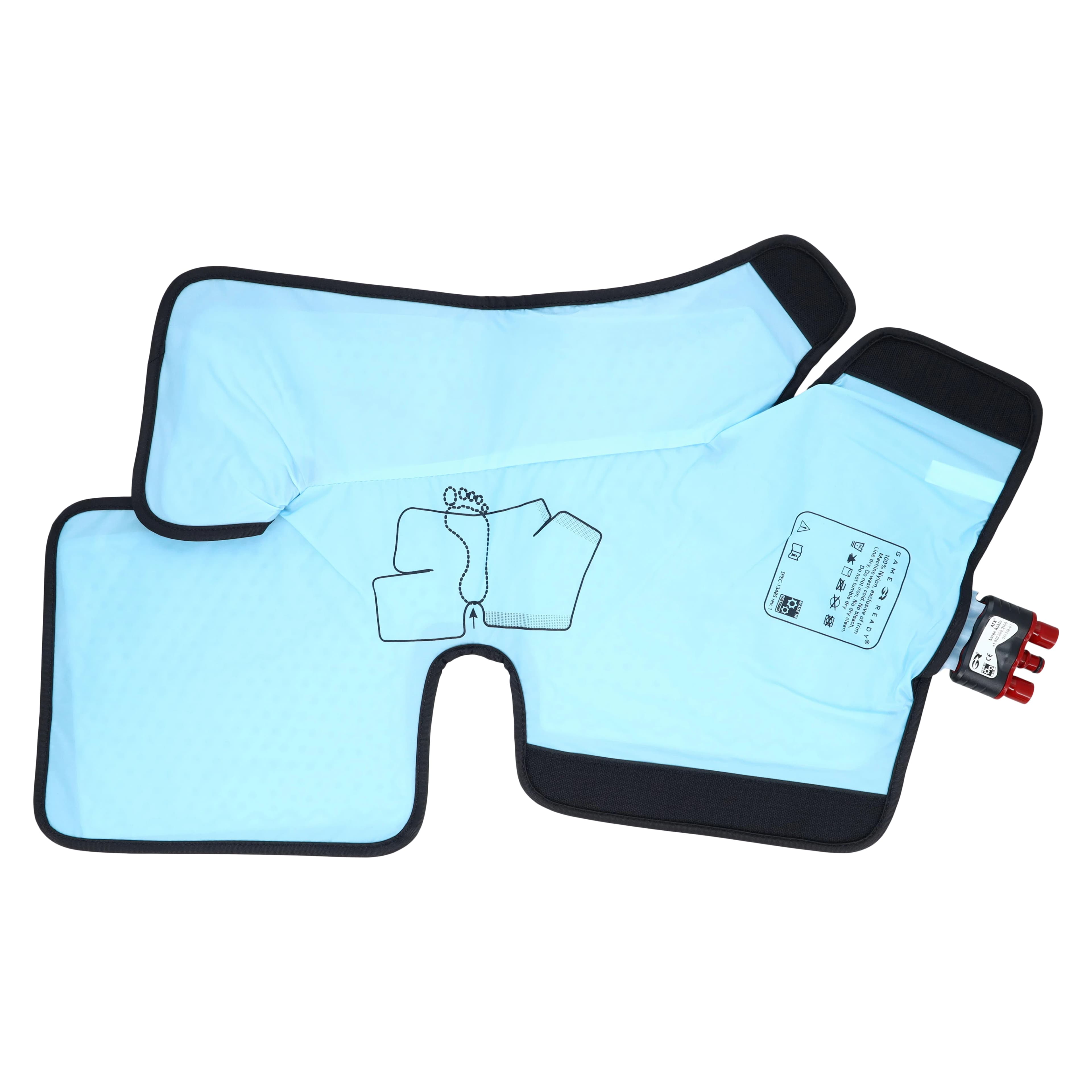 Game Ready ATX Compression Wrap, Large Ankle, Assembled thumbnail 4