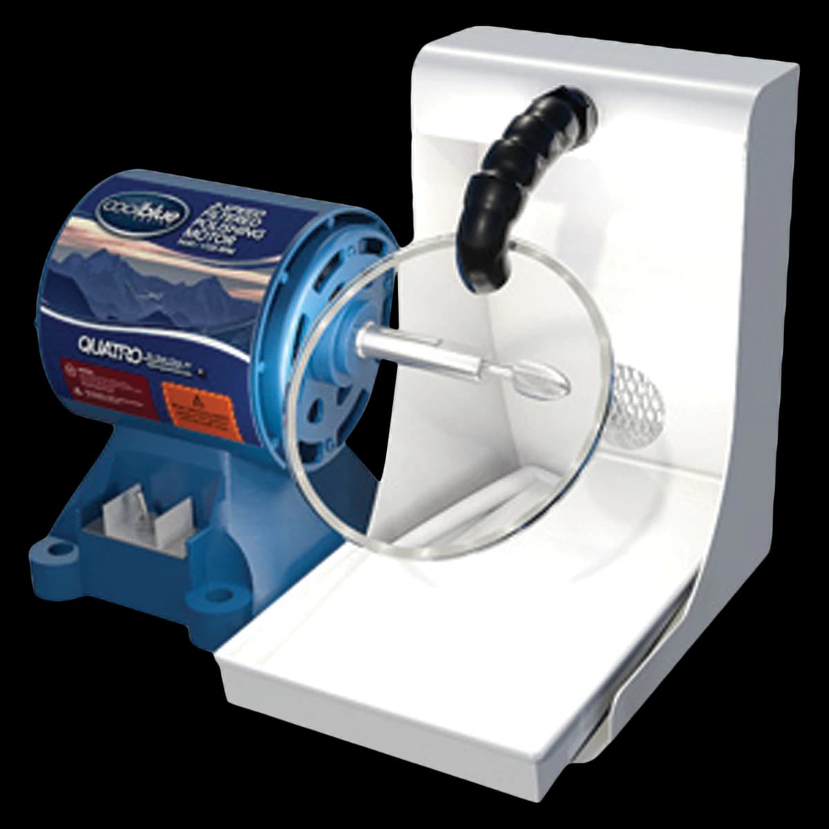 Quatro Air Technologies SplashGuard with LED Magnifier - SplashGuard w/ LED Magnifier - Image 1