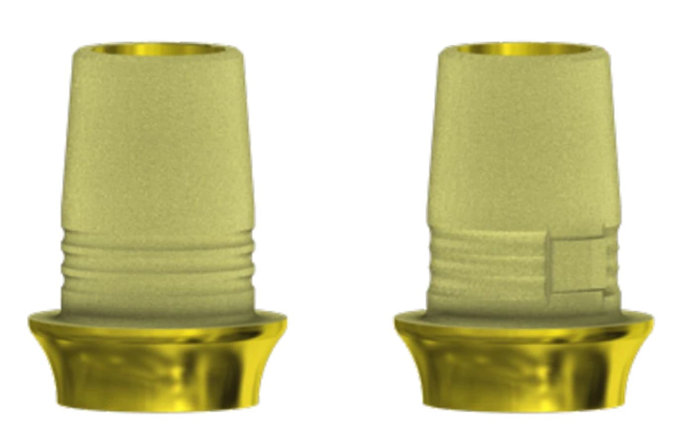 DESS C-Base Non-Engaging Abutment, 4.1mm, 3i Osseotite External Hex, 3mm Gingival Height, Each - CBase NEng 3iOss RP 3mm - Image 1