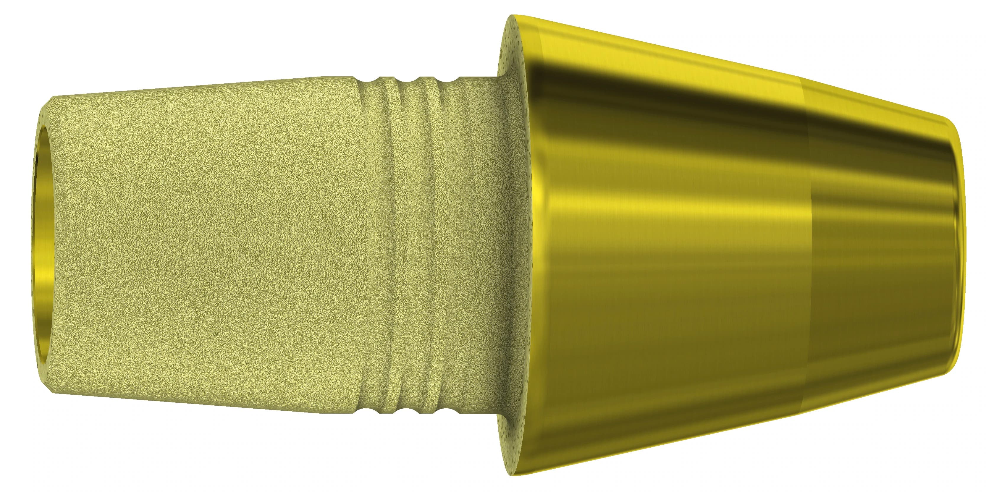 DESS C-Base Non-Engaging RC Conical Straumann Bone Level Abutment, 3mm Gingival Height, 4.1-4.8mm, Each - CBase NEng STRBL RC 3mm - Image 1