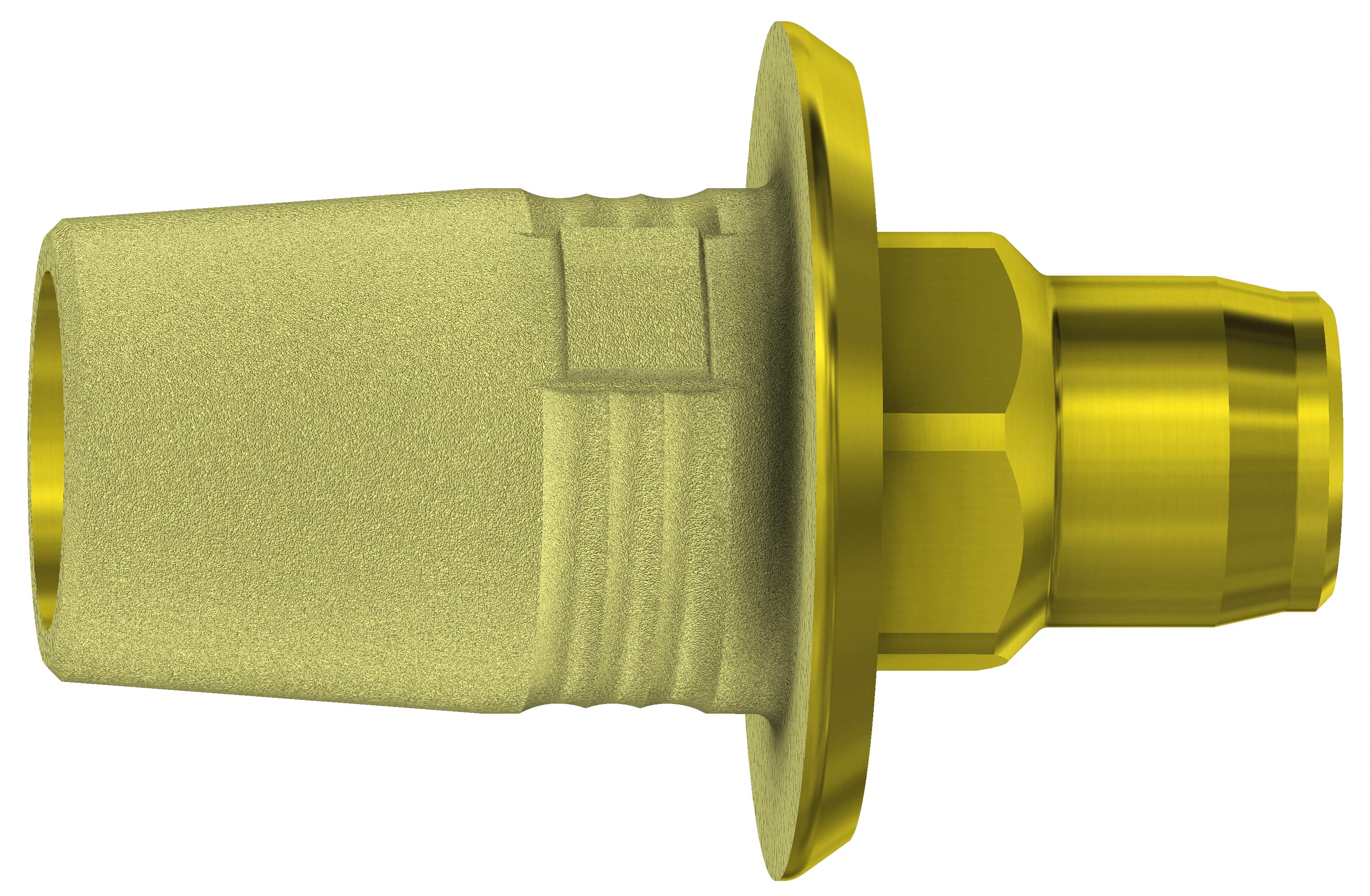 DESS C-Base Engaging 5.0 Implant Abutment, 0.5mm, Internal Hex, GH, 1 Each - CBase Eng 3i 5.0 WP 0.5mm - Image 1