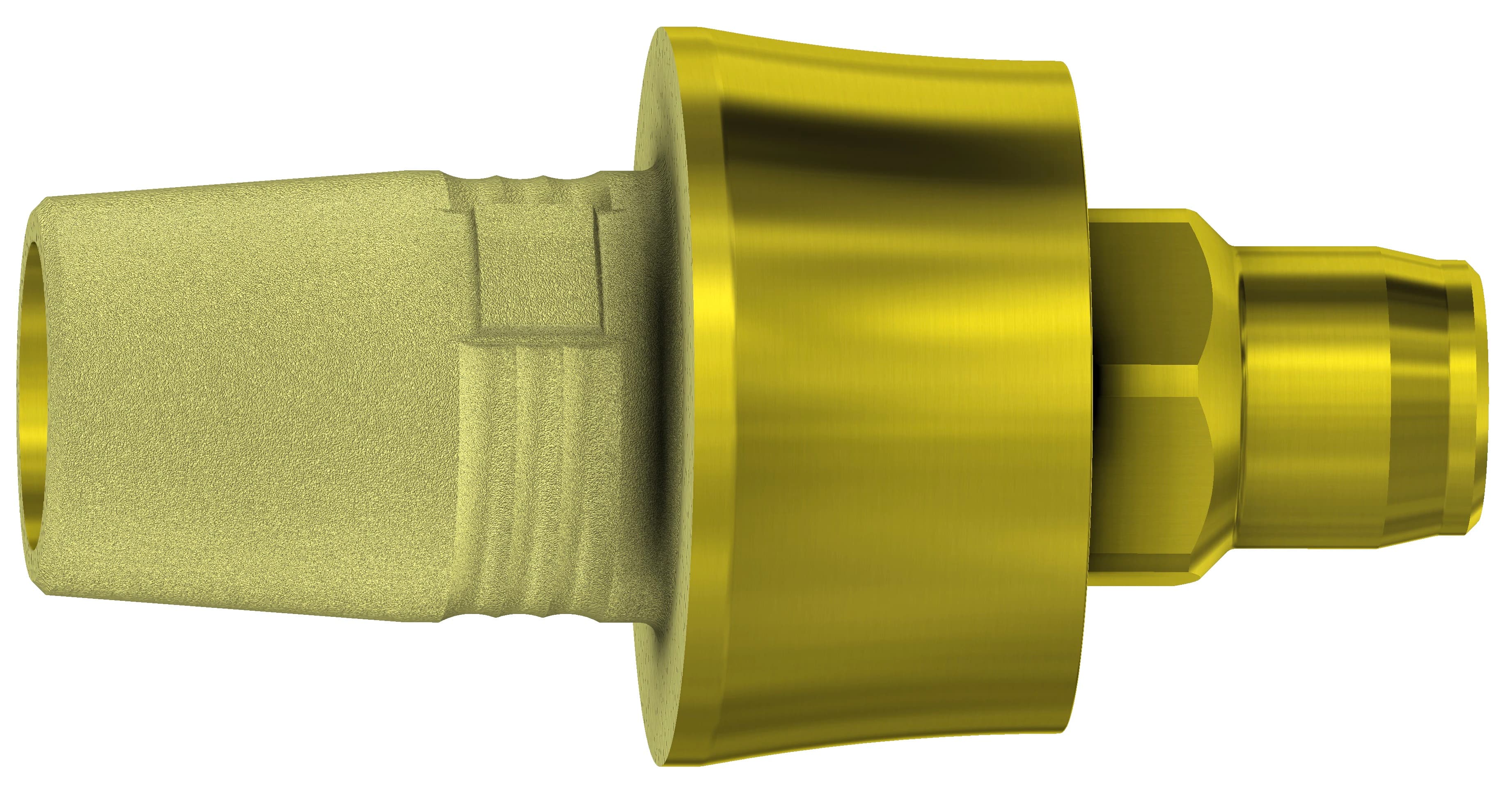 DESS C-Base Engaging 5.0, 3i Internal Hex, 3mm Gingival Height, Each - CBase Eng 3i 5.0 WP 3mm - Image 1