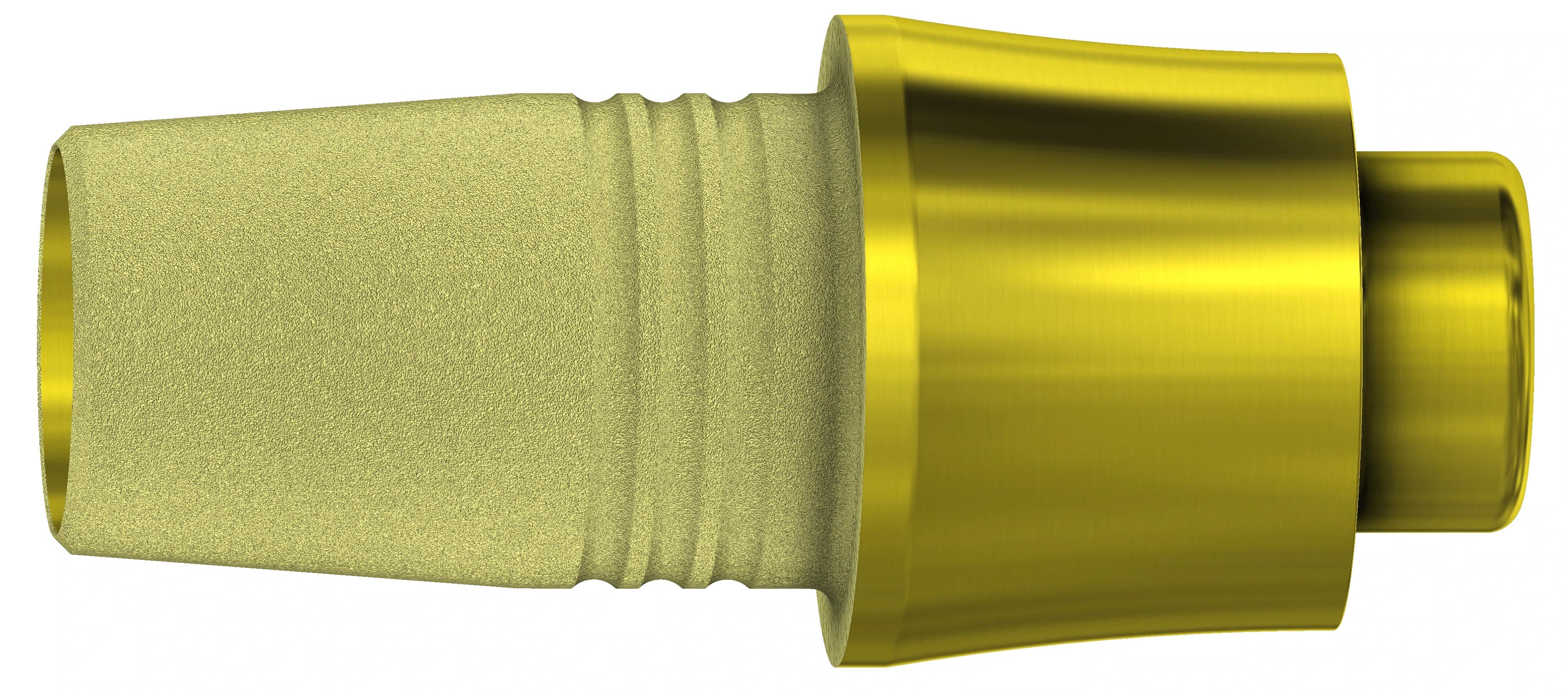 DESS C-Base Non-Engaging Abutment, 4.1mm, 3i Internal Hex, 3mm Gingival Height, Each - CBase NEng 3i RP 3mm - Image 1