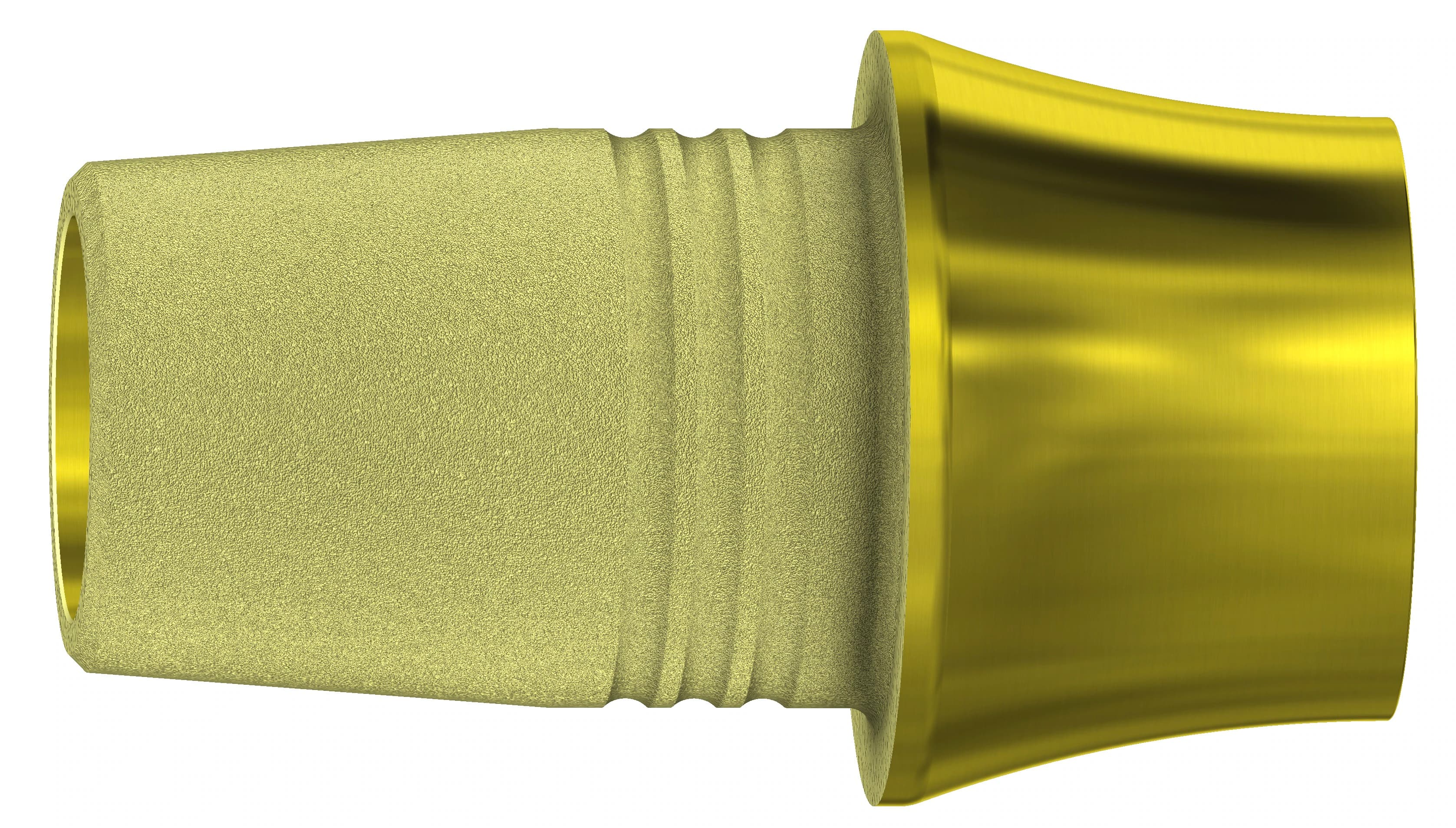 DESS C-Base Non-Engaging Abutment, 3.4mm, 3i Osseotite, 3mm External Hex, USA - CBase NEng 3iOss NP 3mm - Image 1