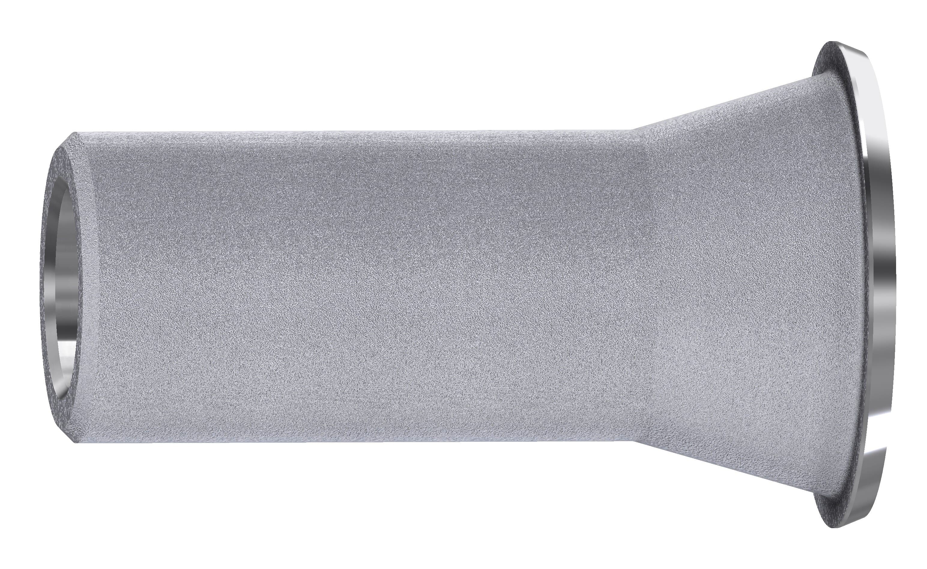 DESS TiBase Non-Engaging Multiunit Abutment, 4.8mm, Height 8mm, RP MU, 1 Each - TiBase NEng MUA H8mm UG - Image 1