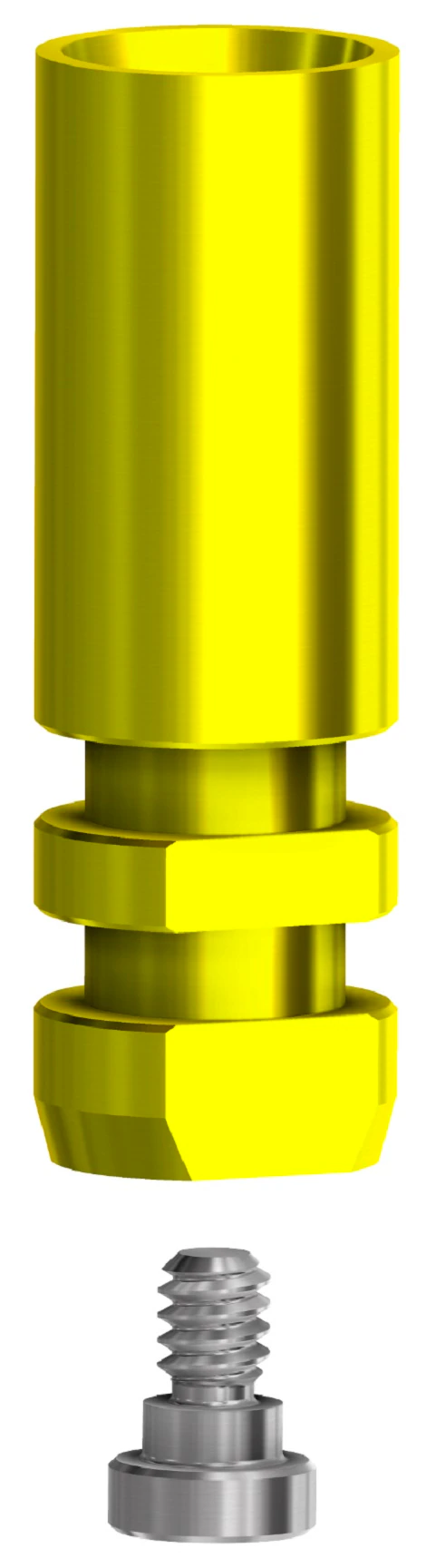 DESS Digital Analog RP 4.3/5.0 Hex Active Anodized Yellow, 1 Each - Analog D NBCC 4.3 RP - Image 1