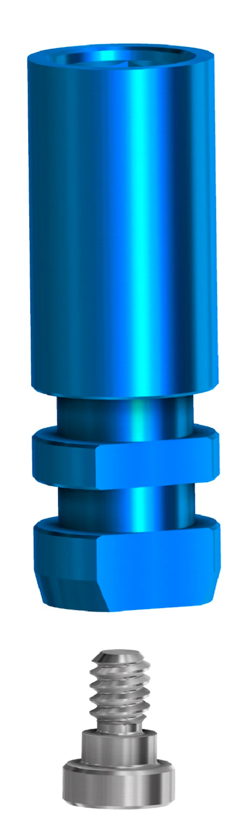 DESS Digital Analog RP Internal Hex 4.1, Anodized Blue, 1 Each - Analog D 3i 4.1 RP - Image 1
