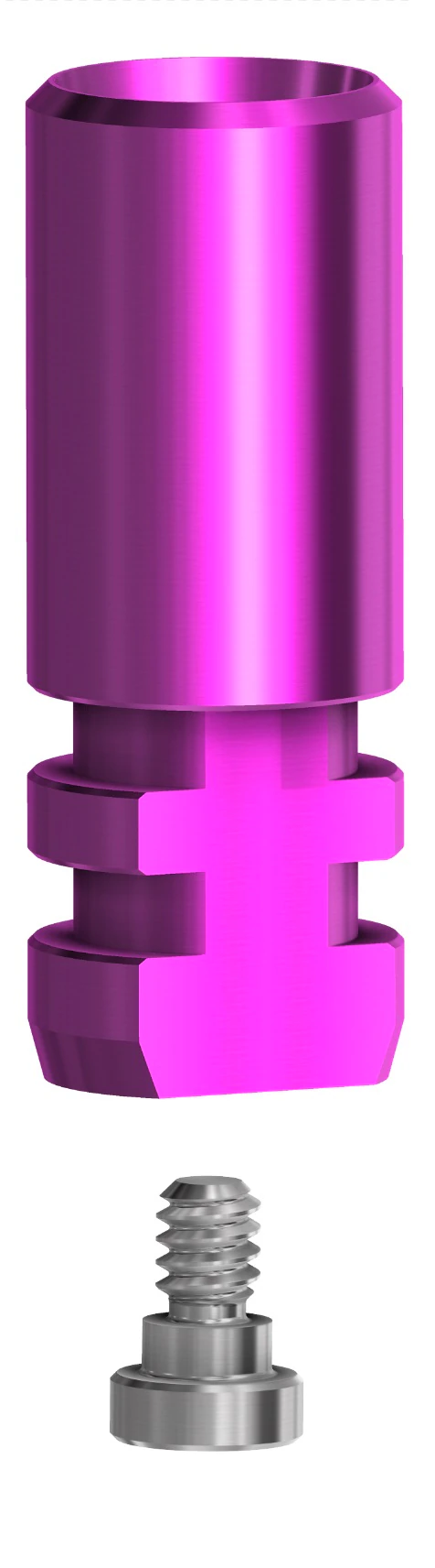 DESS Digital Analog WP on Implant, Internal Hex Conic, Anodized Purple (AstraLilac), 1 Each - Analog D AstraLilac - Image 1