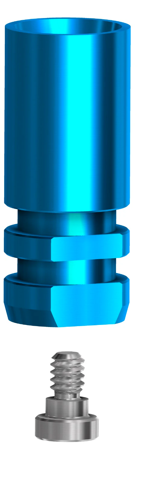 DESS Digital Analog 5.5 Hex Active Anodized Blue, 1 Each - Analog D NBCC 5.5 WP - Image 1