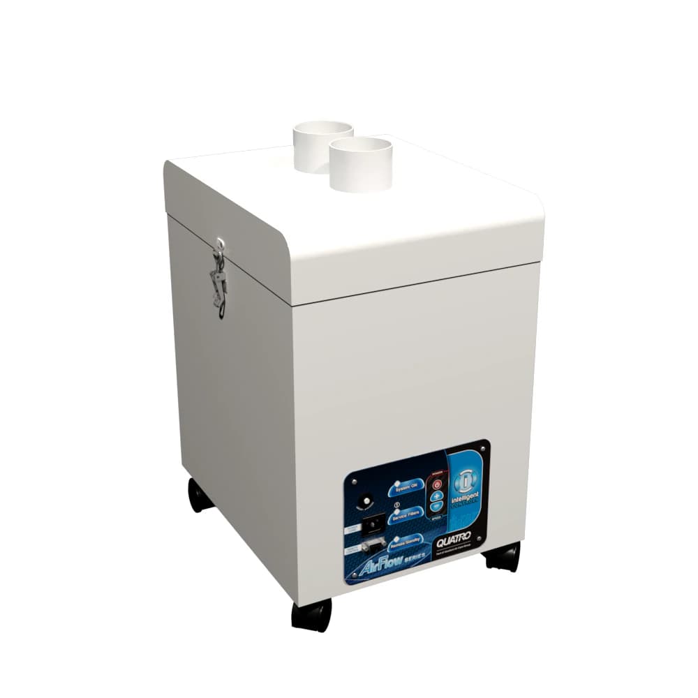 Quatro MonoPure Kit HEPA Air Cleaner, 110-120V, with Tall Containment Box - MonoPure Kit - Image 1
