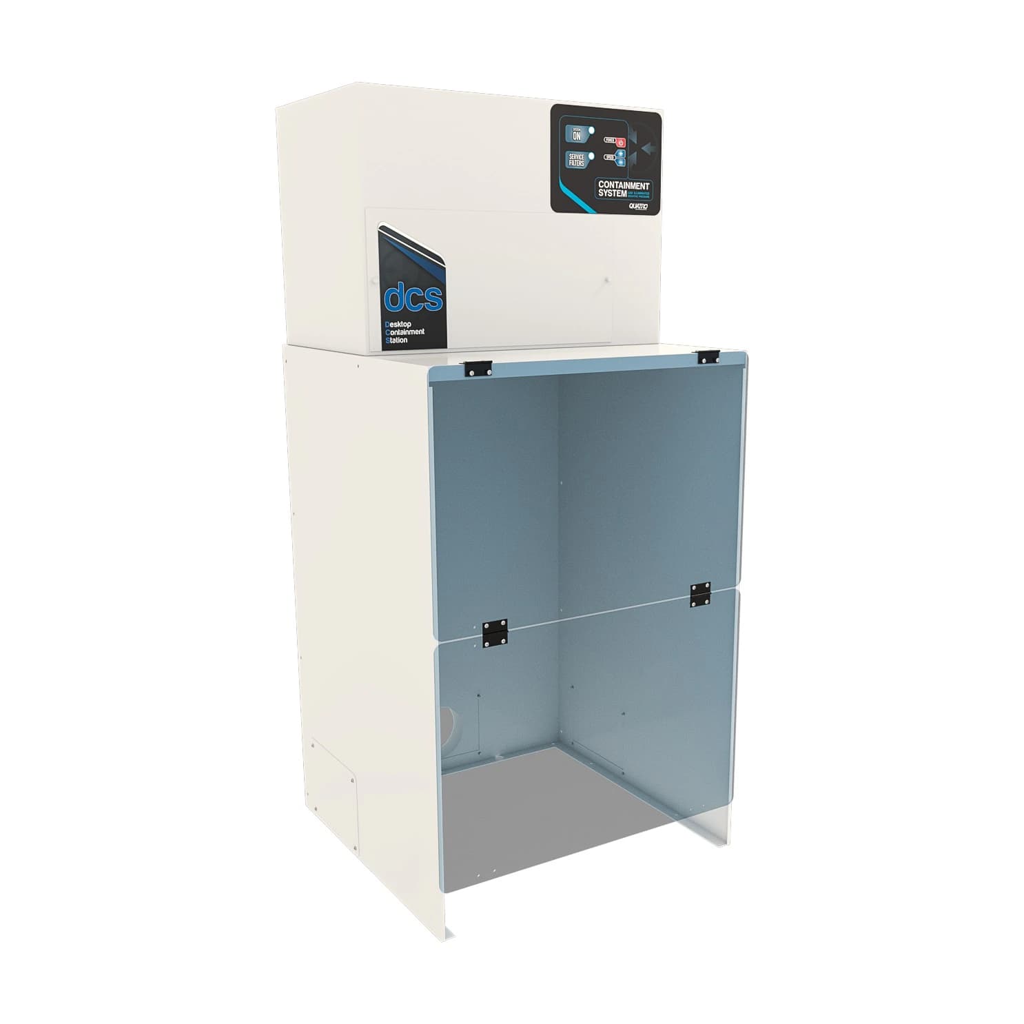 Quatro Air Technologies Desktop Containment System (DCS) Tall for 3D Printing/Alcohol Cleaning, 110-120V - DCS f/3D Printing/Alcohol - Image 1