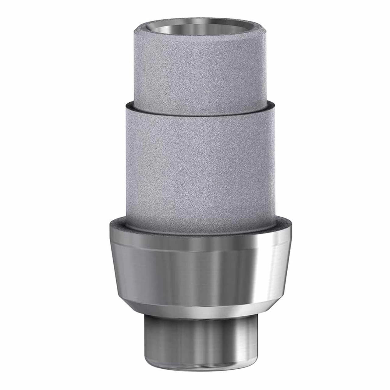 DESS Thinner Ti-Base Non-Engaging, 3.5mm Platform, Internal Hex, GH 1.5mm, Zimmer Compatible, Each - Thinner Ti Base Non-Eng NP - Image 1