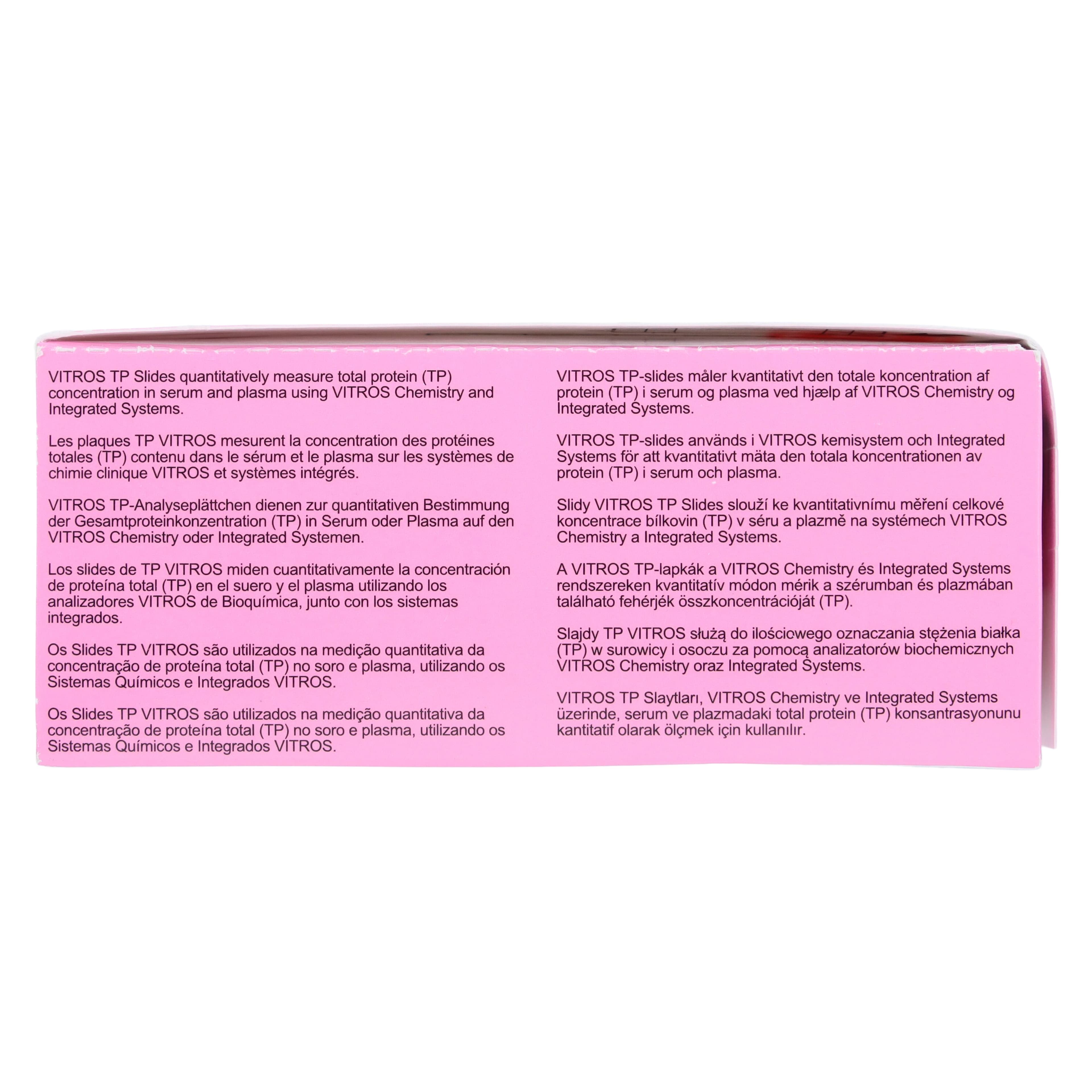 Vitros Total Protein Reagent Test, 250 Tests/Box thumbnail 4
