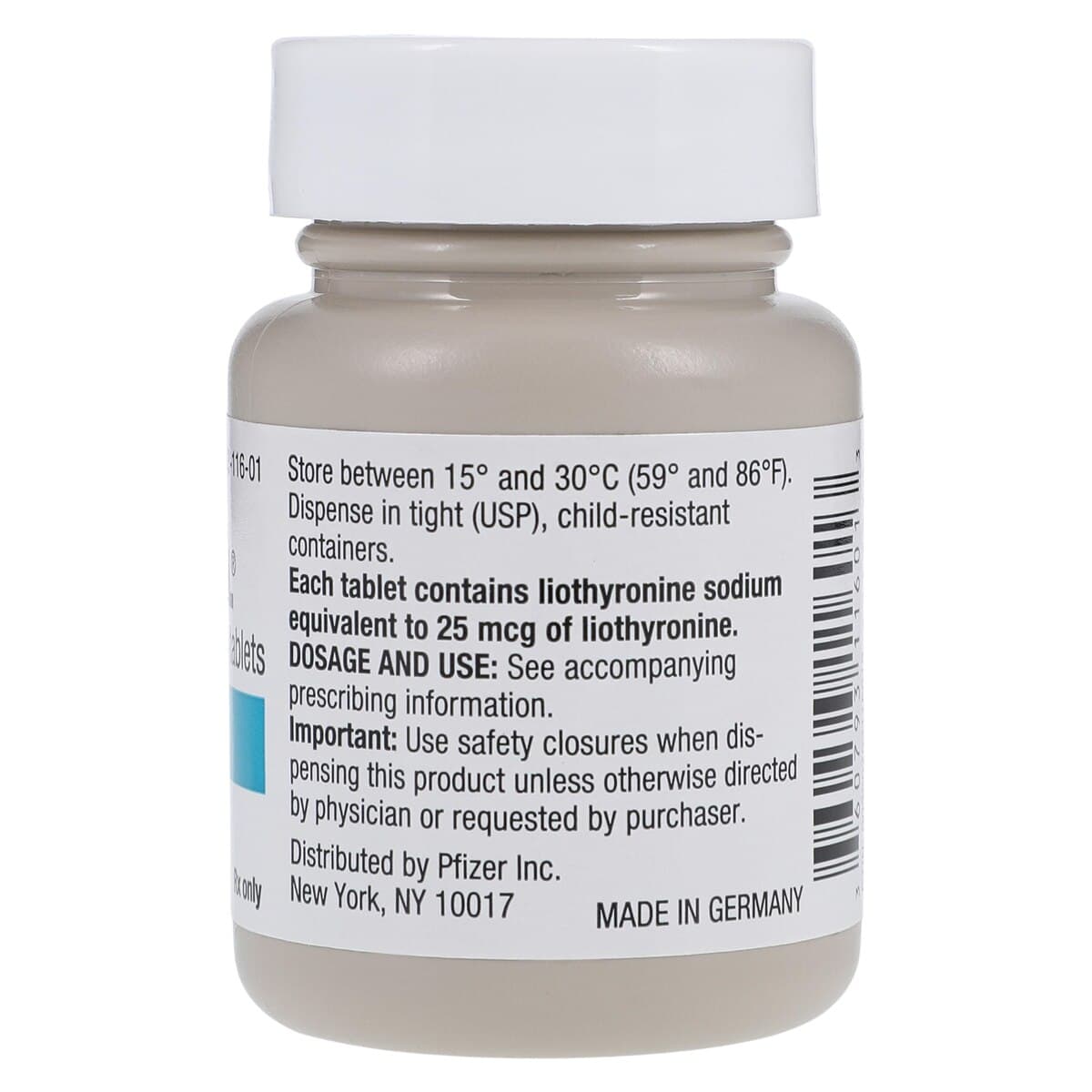 Cytomel Tablets, 25 mcg, 100/Bottle thumbnail 2