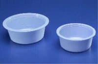 Cardinal Bowl Solution 32 Oz Disposable, Round Plastic, White - Bowl Solution 32 Oz Disposable - Image 1