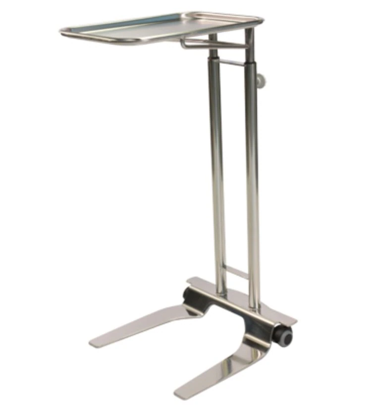 Pedigo Products Mayo Stand, Hand-Operated, Stainless Steel, 12-5/8" x 15-3/4" - Mayo Stand Hand-Op SS 12-5/8"x - Image 1