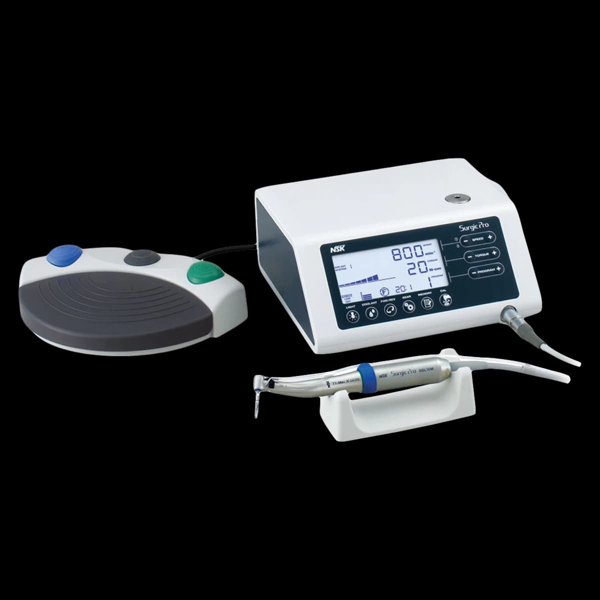 NSK Surgic Pro OPT Oral Surgery Micromotor System, 120V, Optic, Complete Set, Y1001949 - Surgic Pro OPT, Optic, 120V, Y1001949 - Image 1