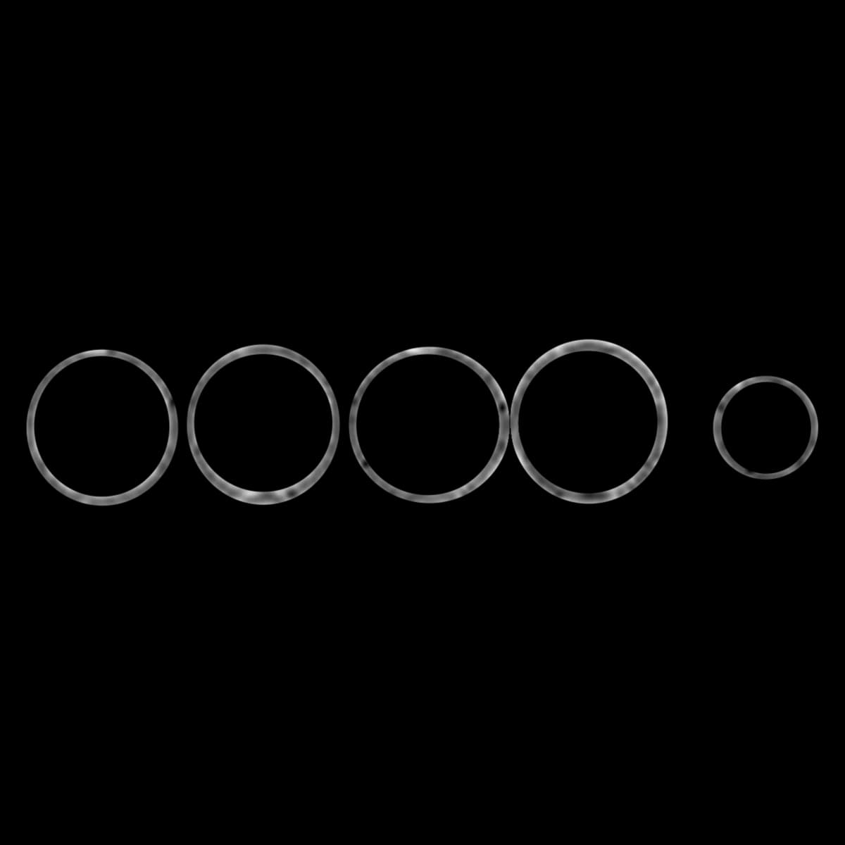 NSK PTL O-Ring Set (Z Micro), 5/Pack, Y900580 - NSK AMERICA - O-Rings - Image 1