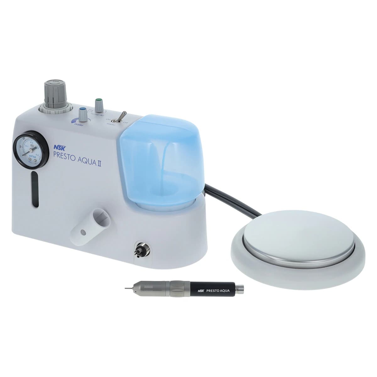 NSK Presto Aqua II Complete Kit, Non-Optic Lube-Free Air Turbine Handpiece with Water Spray, Y150023 thumbnail 10
