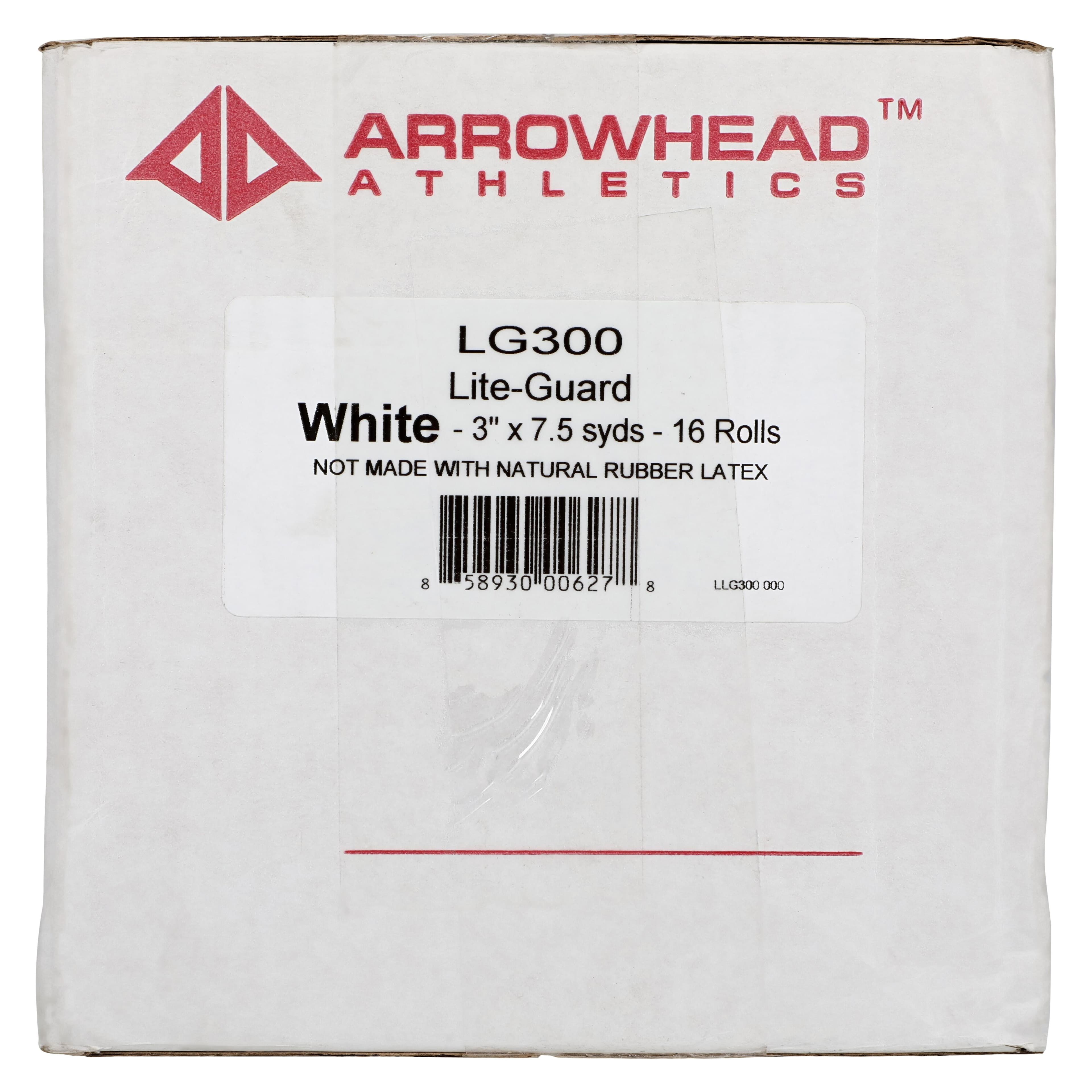 Lite-Guard Athletic Tape, Cotton, 3" x 7.5 yd, White, Non-Sterile, Latex-Free, 16/Case thumbnail 3