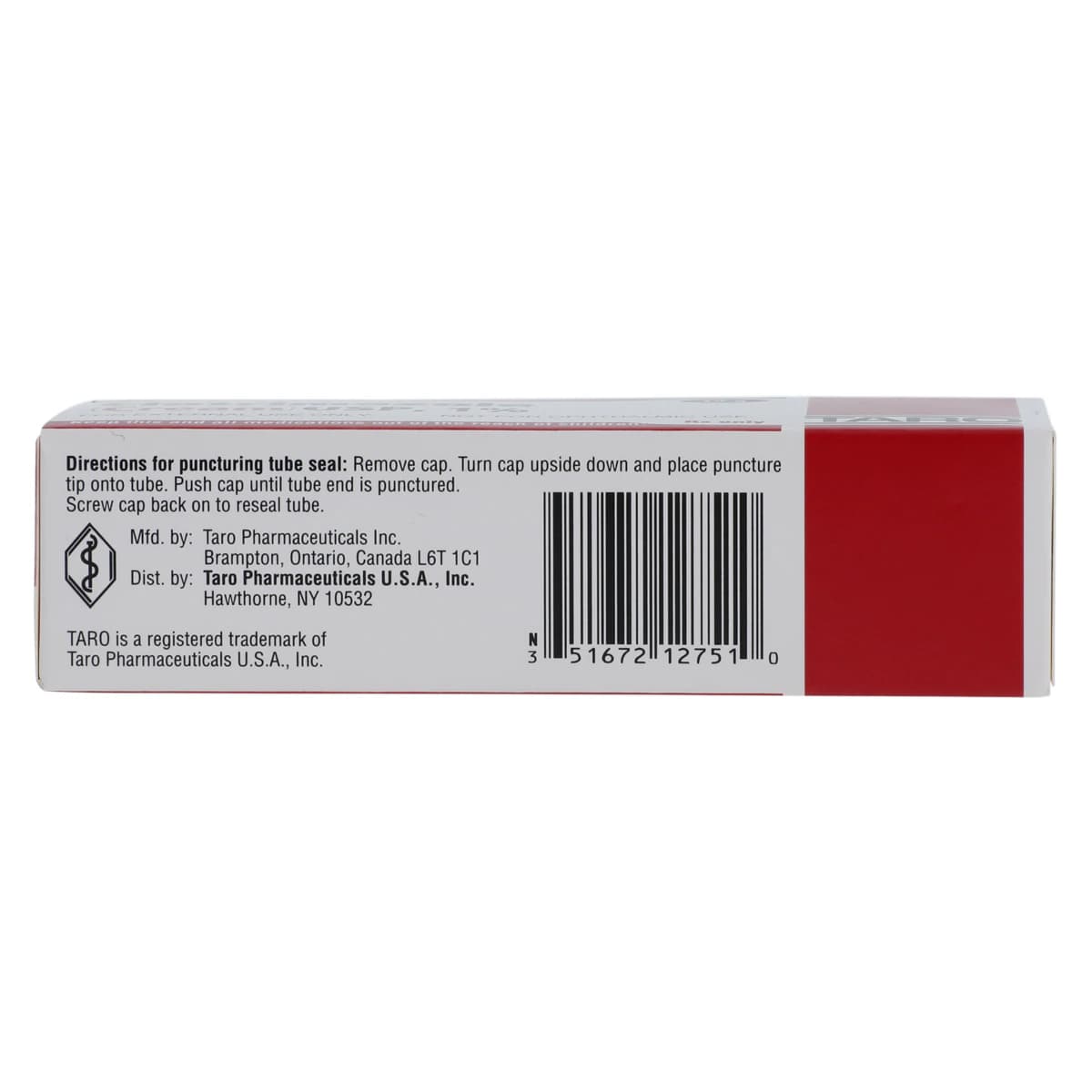 Clotrimazole Cream 1%, Topical, 15g Tube, Taro Pharmaceutical thumbnail 4