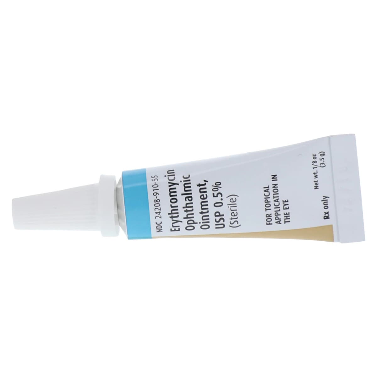 Bausch Erythromycin Ophthalmic Ointment 0.5%, 3.5g Tube thumbnail 3