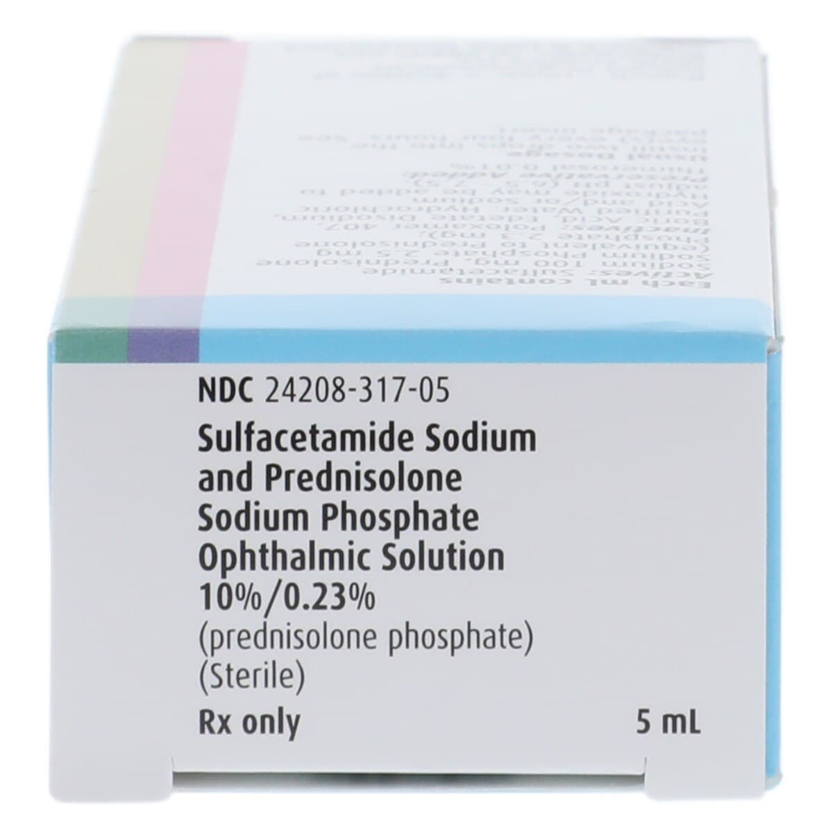 Sulfacetamide Sodium & Prednisolone Ophthalmic Solution 10%/0.25%, 5 mL Bottle thumbnail 6