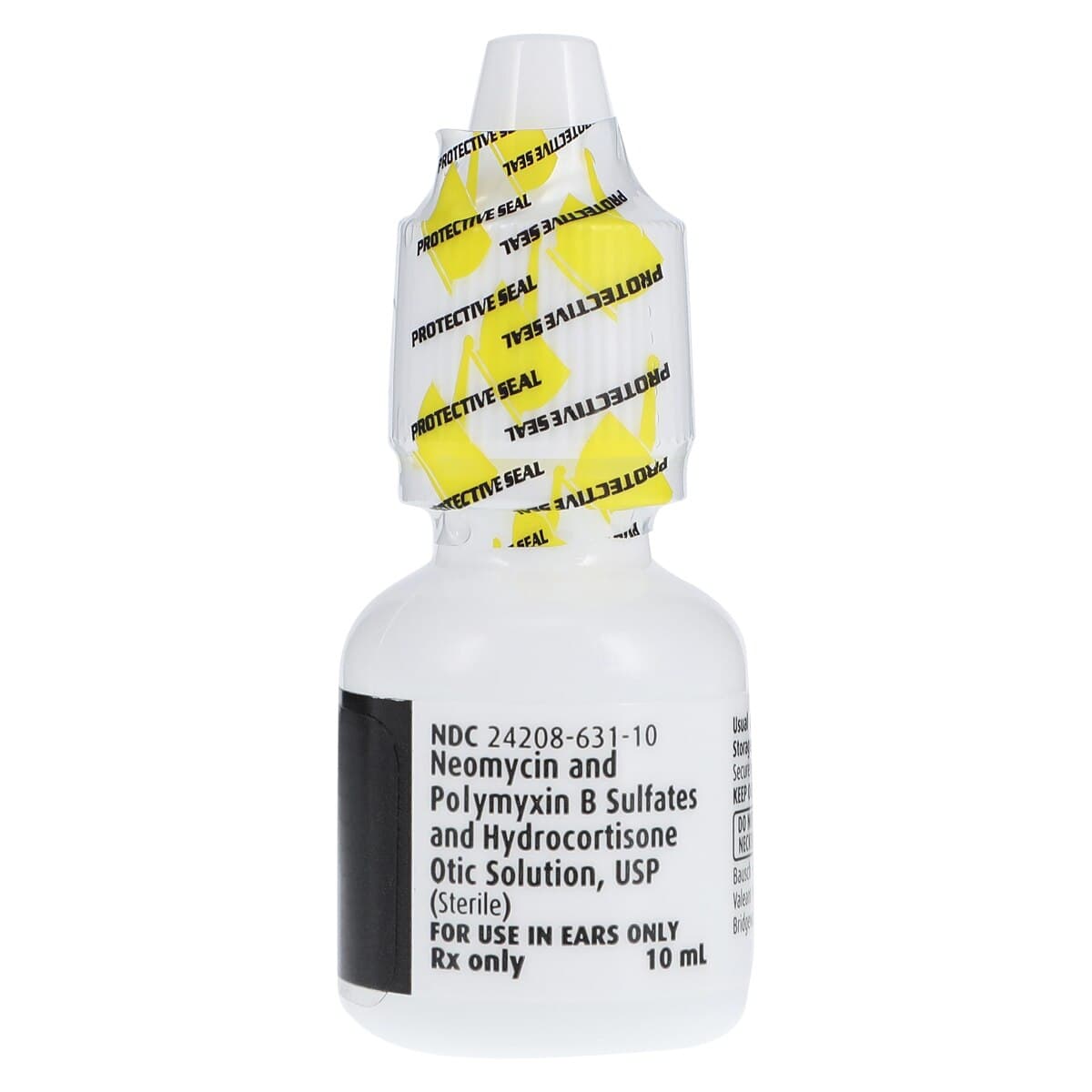 Neomycin/Polymyxin B/Hydrocortisone Otic Solution, 3.5mg/10mu/1% per mL, 10mL Bottle, Each thumbnail 3