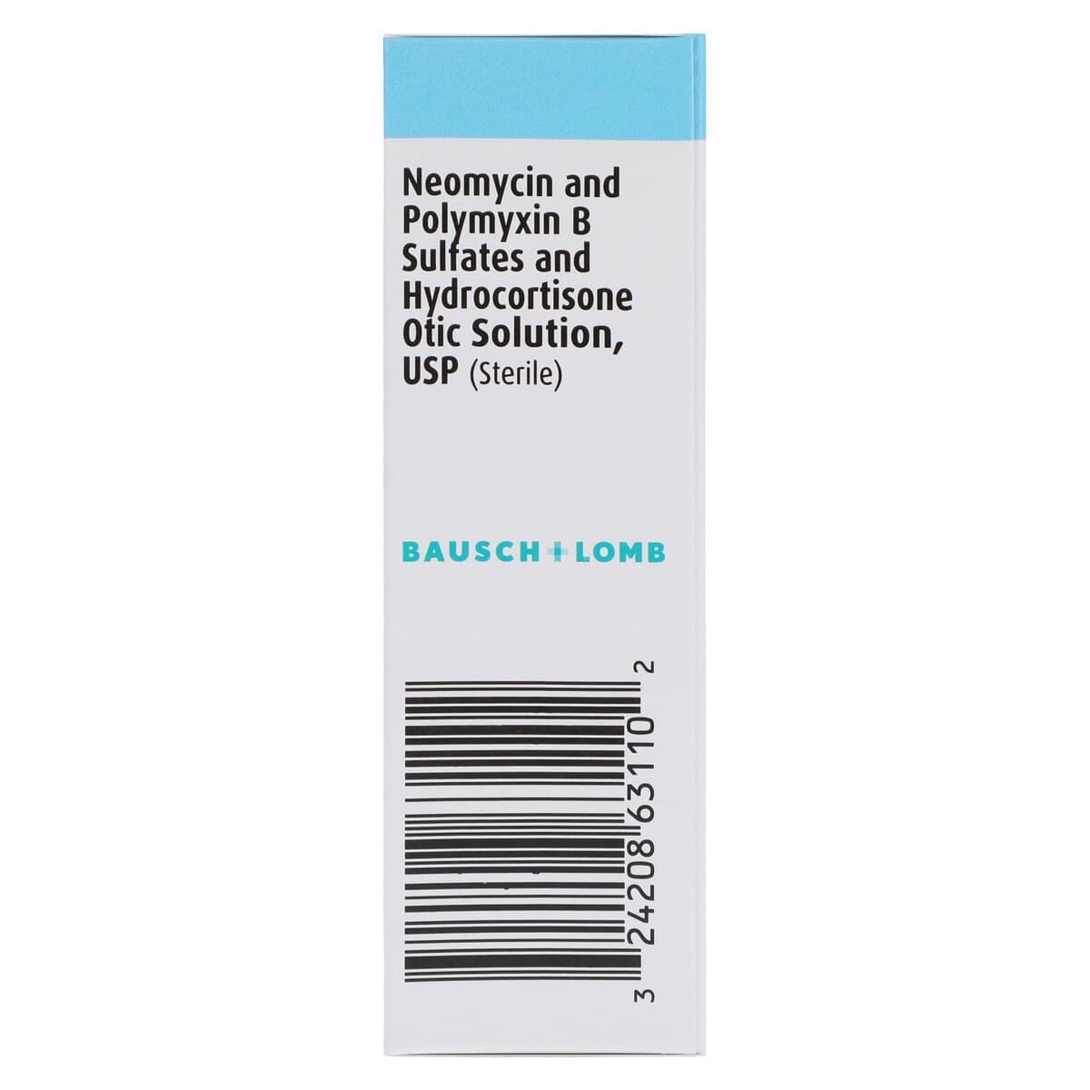 Neomycin/Polymyxin B/Hydrocortisone Otic Solution, 3.5mg/10mu/1% per mL, 10mL Bottle, Each thumbnail 7