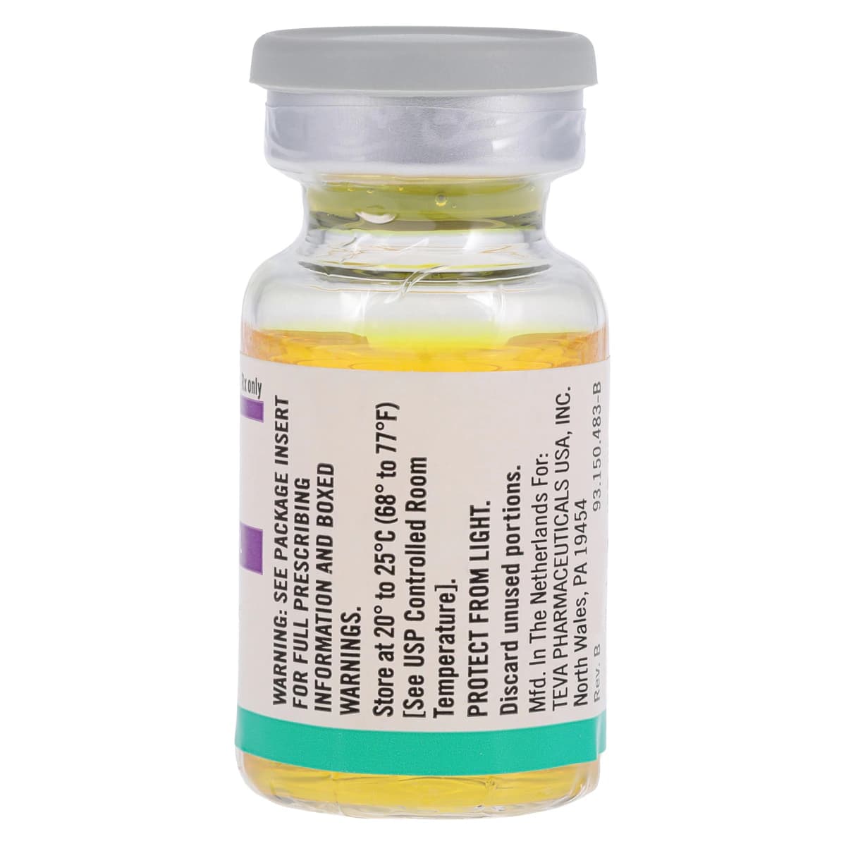 Methotrexate Sodium Injection, Preservative Free, 25 mg/mL, 10 mL SDV, Teva thumbnail 4