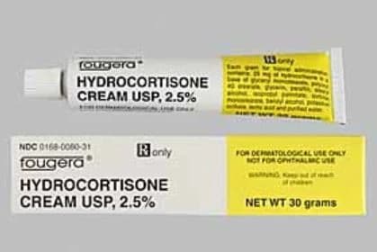 Hydrocortisone Cream 2.5%, 30g Tube, Sandoz thumbnail 2