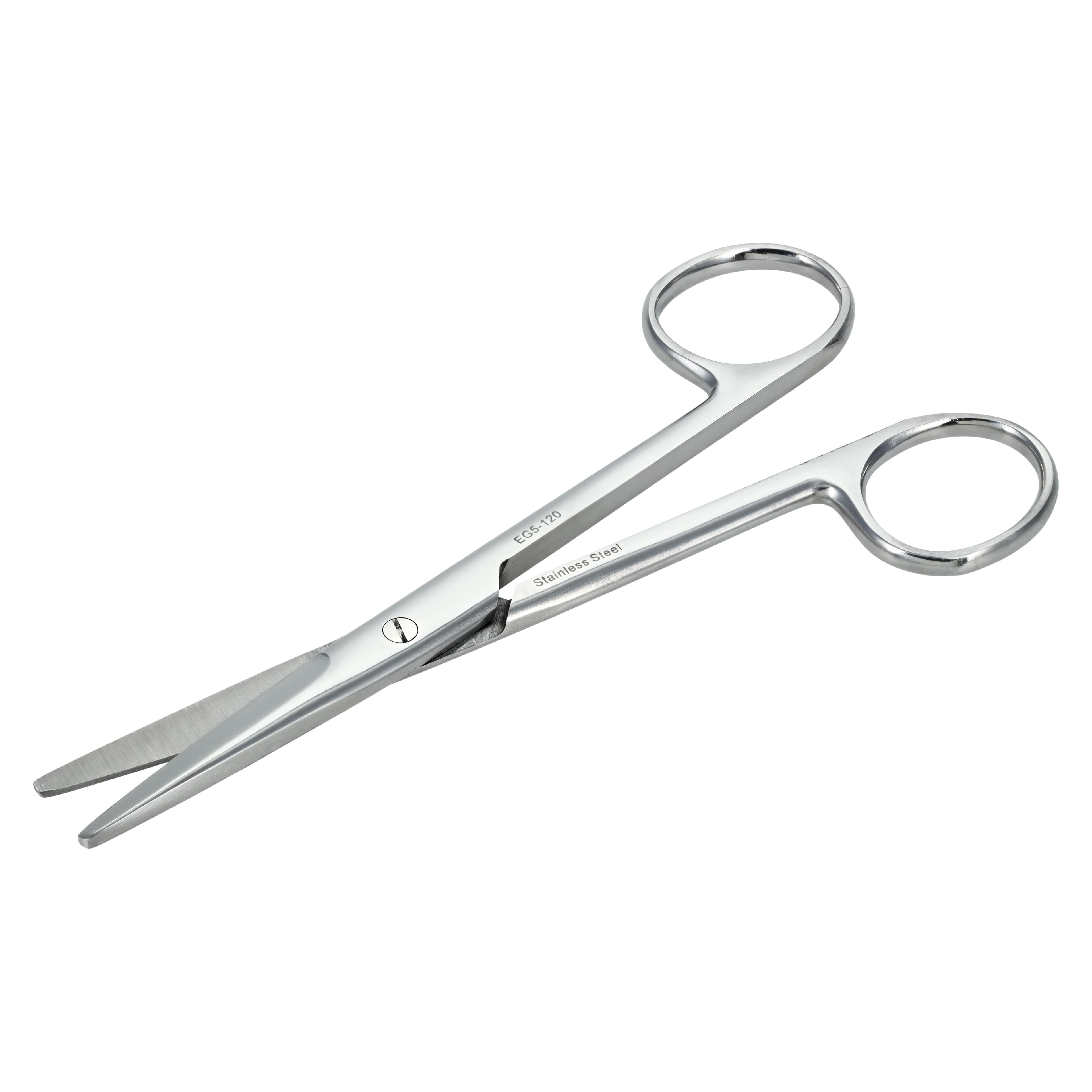 Mayo Dissecting Scissors, Straight, 5-1/2", Stainless Steel, Disposable, 12/Package thumbnail 4