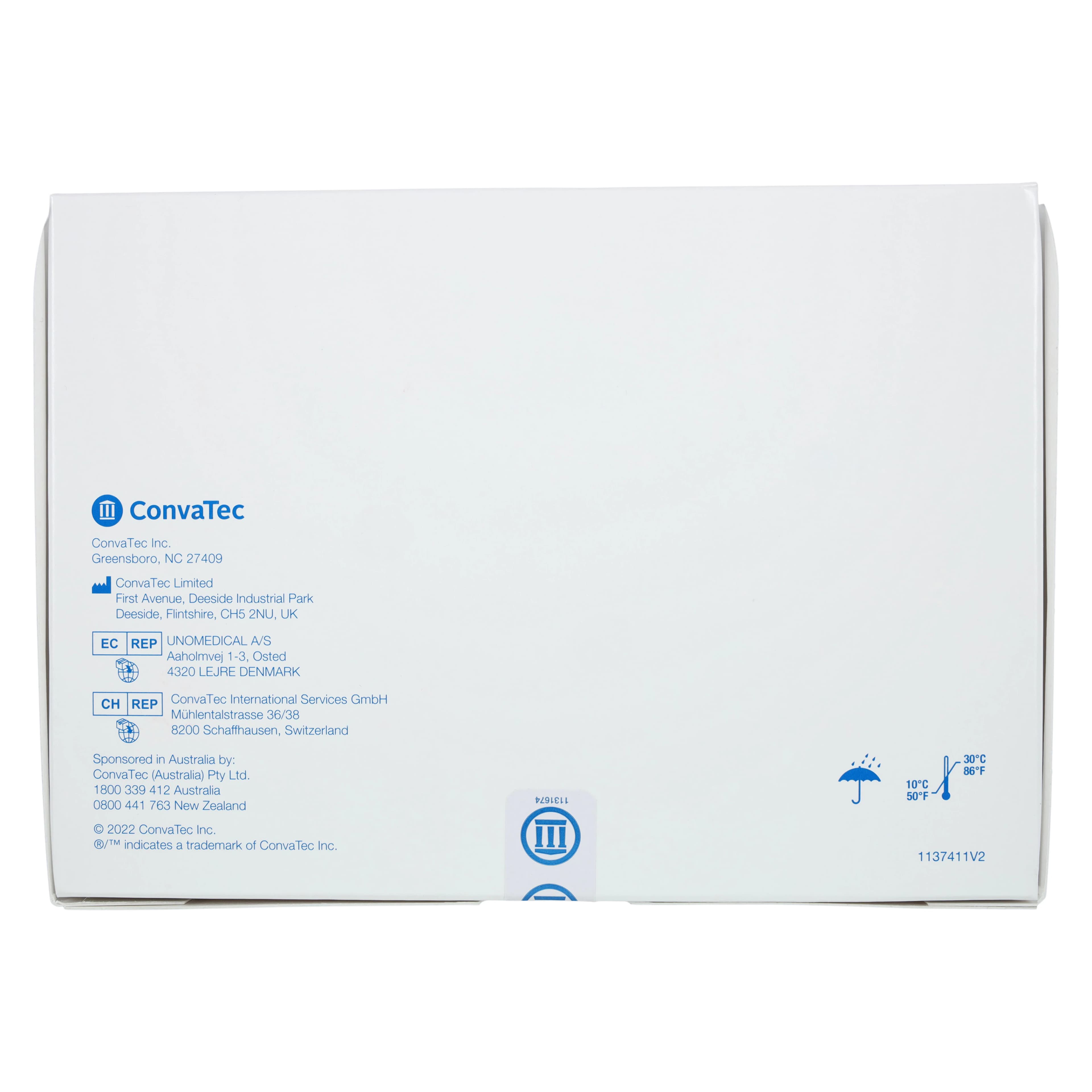 ConvaTec SUR-FIT Natura 2-Piece Drainable Ostomy Pouch, Opaque, 12" thumbnail 6