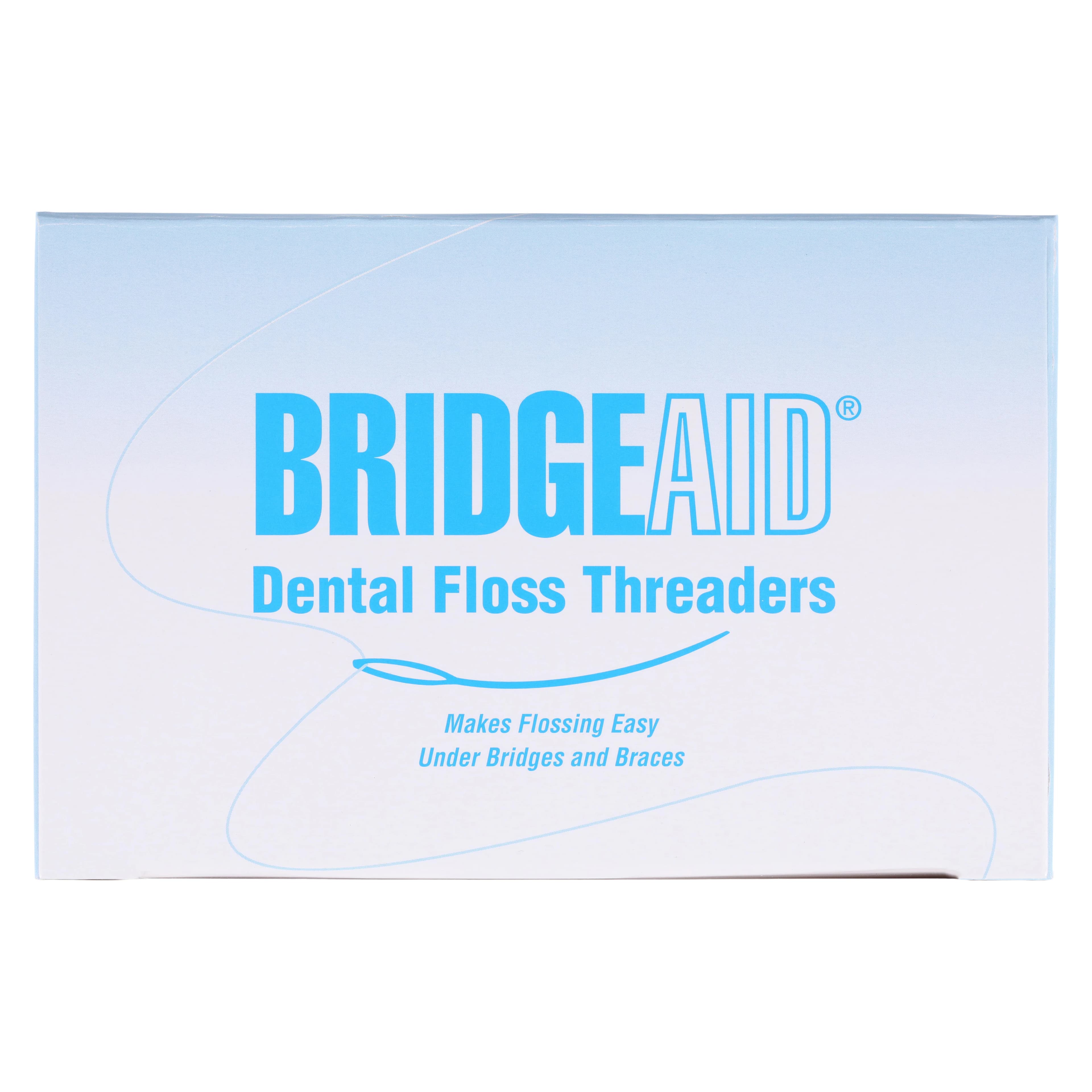 BridgeAid Dental Floss Threaders, 10 per Envelope, 100 Envelopes per Box (1000 Threaders), TDPS thumbnail 6