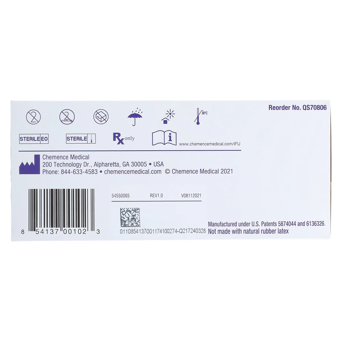 DermaFlex QS Topical Skin Adhesive, 2-Octyl Cyanoacrylate, 0.7mL, Violet, 6/Box thumbnail 6