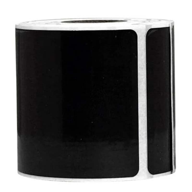 Phoenix 6.0 PermAffix Printer Labels, Black, 4 per Box - Phoenix 6.0 Labels Perm Affix - Image 1