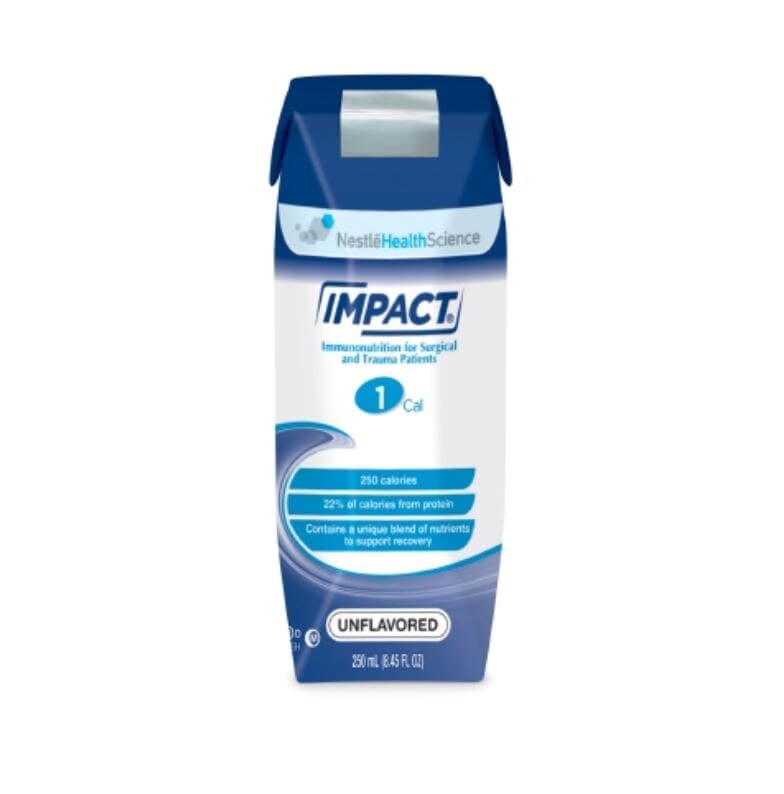 Nestle Impact Adult Tube Feeding Drink, 24/Case - Impact Cans - Image 1