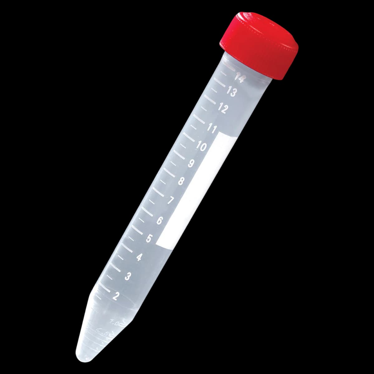 Globe Scientific Centrifuge Tube, Polypropylene, 15mL, 17x120mm, Conical Bottom, Screw Cap, Non-Sterile, 500/Case thumbnail 2