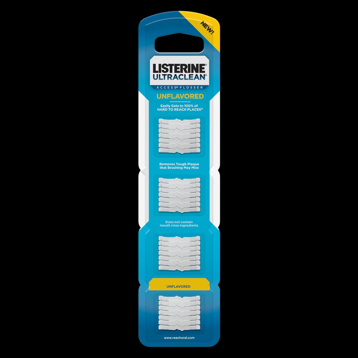 Reach Access Flosser Refill Heads, Unflavored, 28/Pack - REACH ACCESS REFILL Heads - Image 1