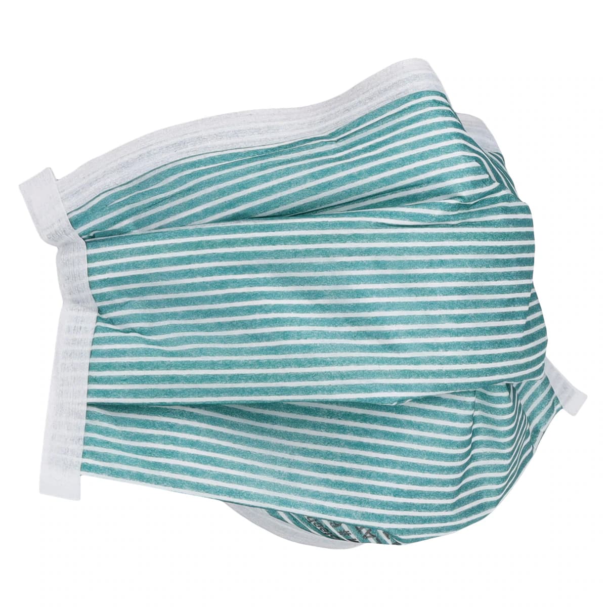 Critical Cover PFL N-95 Particulate Respirator with Magic Arch, Teal Stripe, 35/Box, 695 thumbnail 3