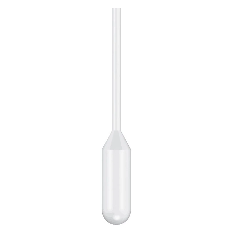 Simport Dropette Transfer Pipette, 7 mL, Graduated, 15.5 cm, Non-Sterile, Disposable, 5,000/Case - Simport Tran.Pipette - Image 1