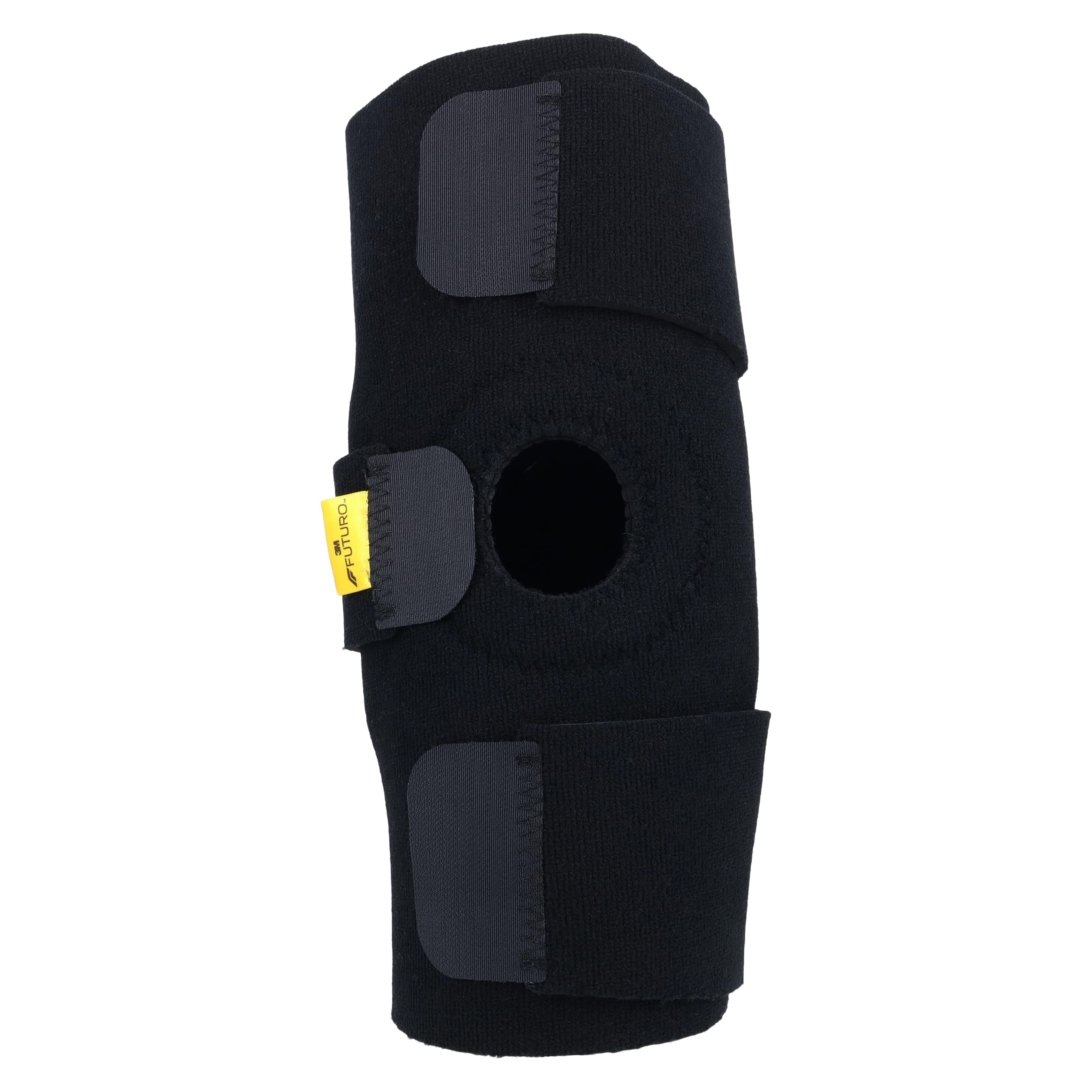 Futuro Sport Support Knee Brace, Adult, One Size, Black, Adjustable thumbnail 3