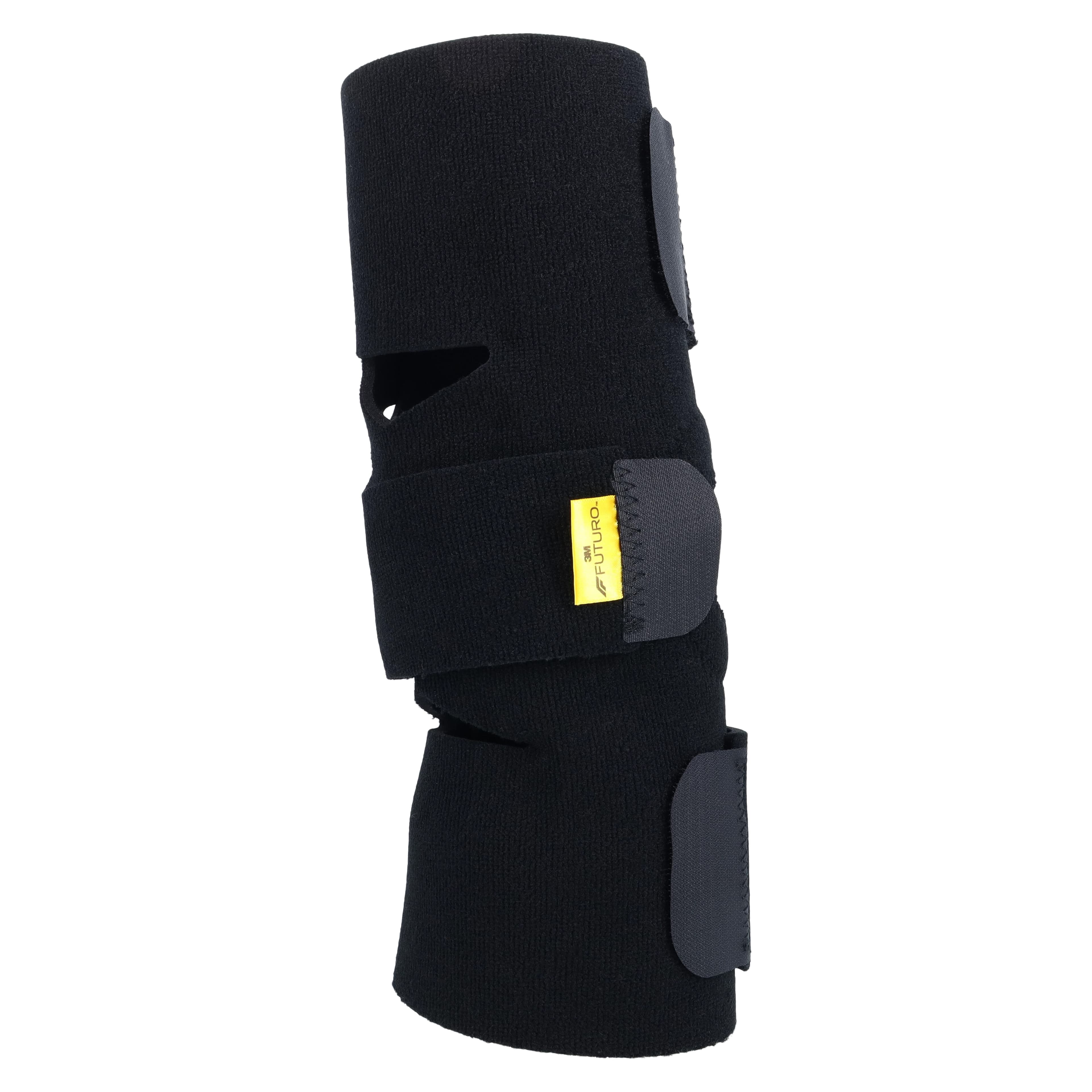 Futuro Sport Support Knee Brace, Adult, One Size, Black, Adjustable thumbnail 6