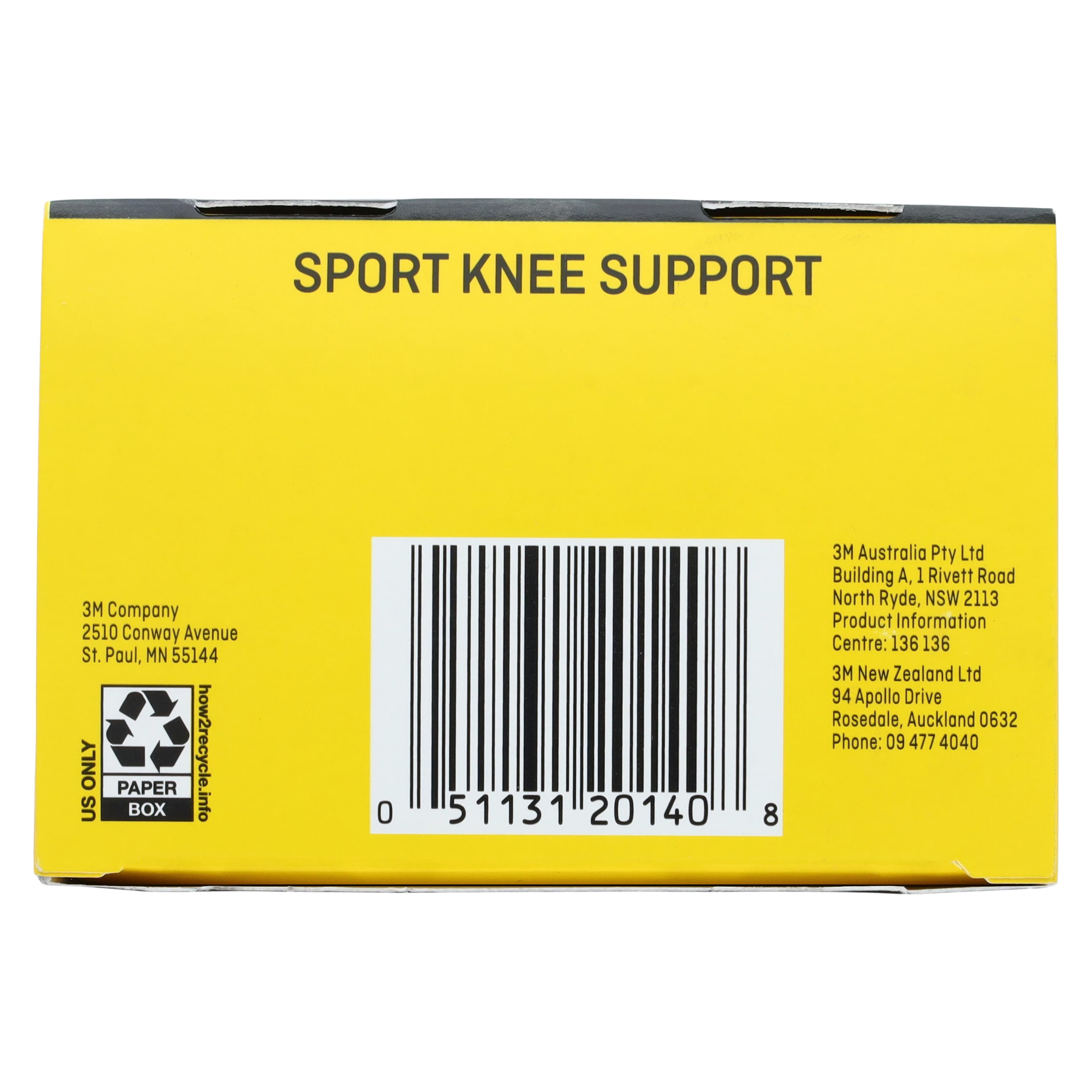 Futuro Sport Support Knee Brace, Adult, One Size, Black, Adjustable thumbnail 11