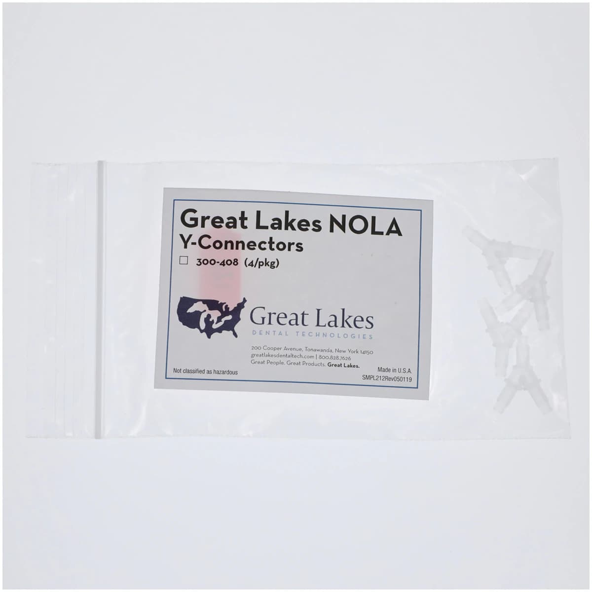 Nola Dry Field Y-Connector, 4/Package thumbnail 2