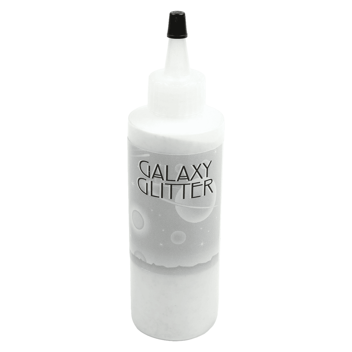 Great Lakes Dental Tech Biocryl Solar Silver Galaxy Glitter Orthodontic Resin Polymer, 4 oz Bottle - Solar Silver Galaxy Glitter Polymer 4oz - Image 1