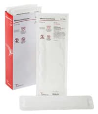Cardinal Health Fabric Island Dressing, 4" x 14", Sterile, Adhesive, Non-Adherent, Latex-Free - Dressing Adhesive Island LF St - Image 1