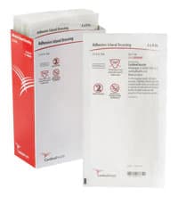 Cardinal Health Fabric Island Dressing, 4" x 8", Sterile, Adhesive, Non-Adherent, Latex-Free - Dressing Adhesive Island LF St - Image 1